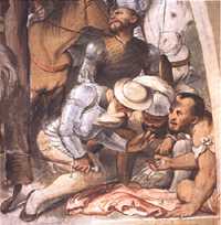 La spartizione delle vesti (particolare)