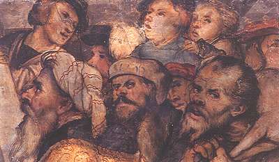 Particolare di "Presentazione di Maria al Tempio"