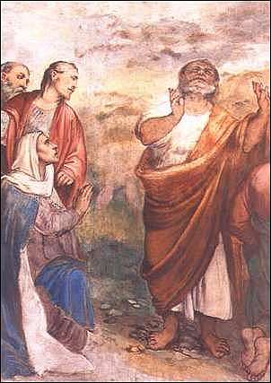 Particolare della "Salita al Cielo"