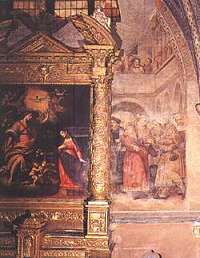 Particolare del Presbiterio di Bienno