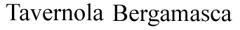 Tavernola Bergamasca